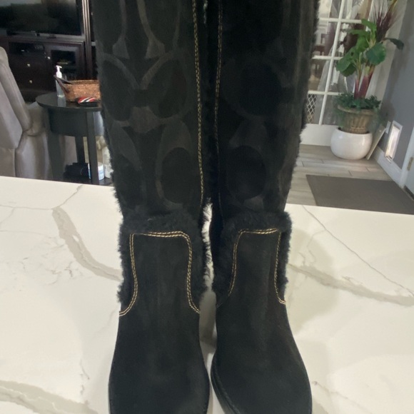 Coach Jordana Signature boots 5.5 M - Picture 3 of 9